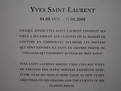 MARRAKECH 2012 MEMORIAL YSL Ses voeux 2